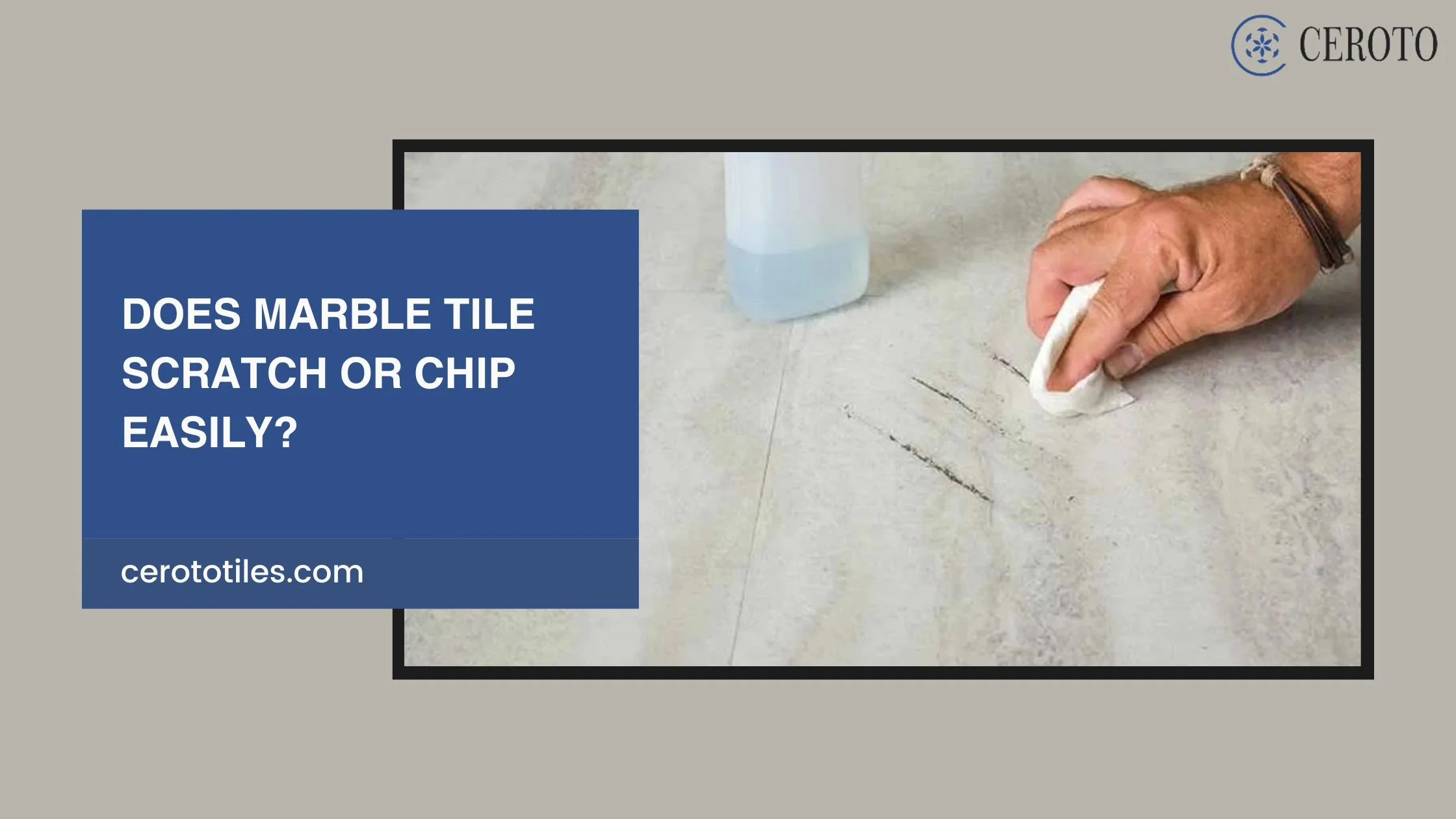 Does Marble Tile Scratch Or Chip Easily?